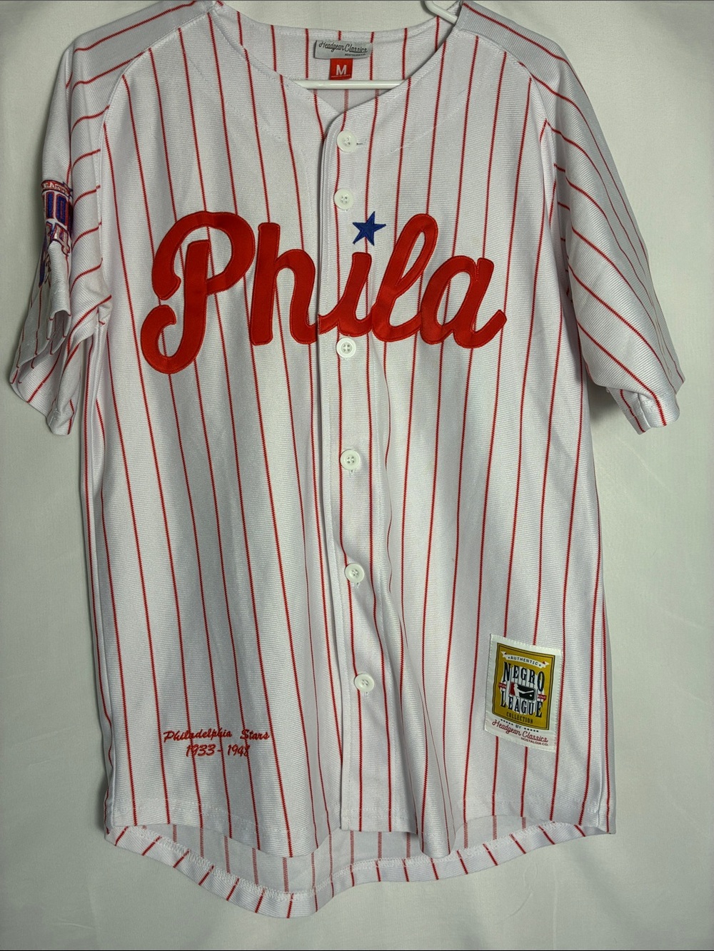 Headgear Classics 1934 Philadelphia Stars Raleigh "Biz" Mackey #3 Phillies M